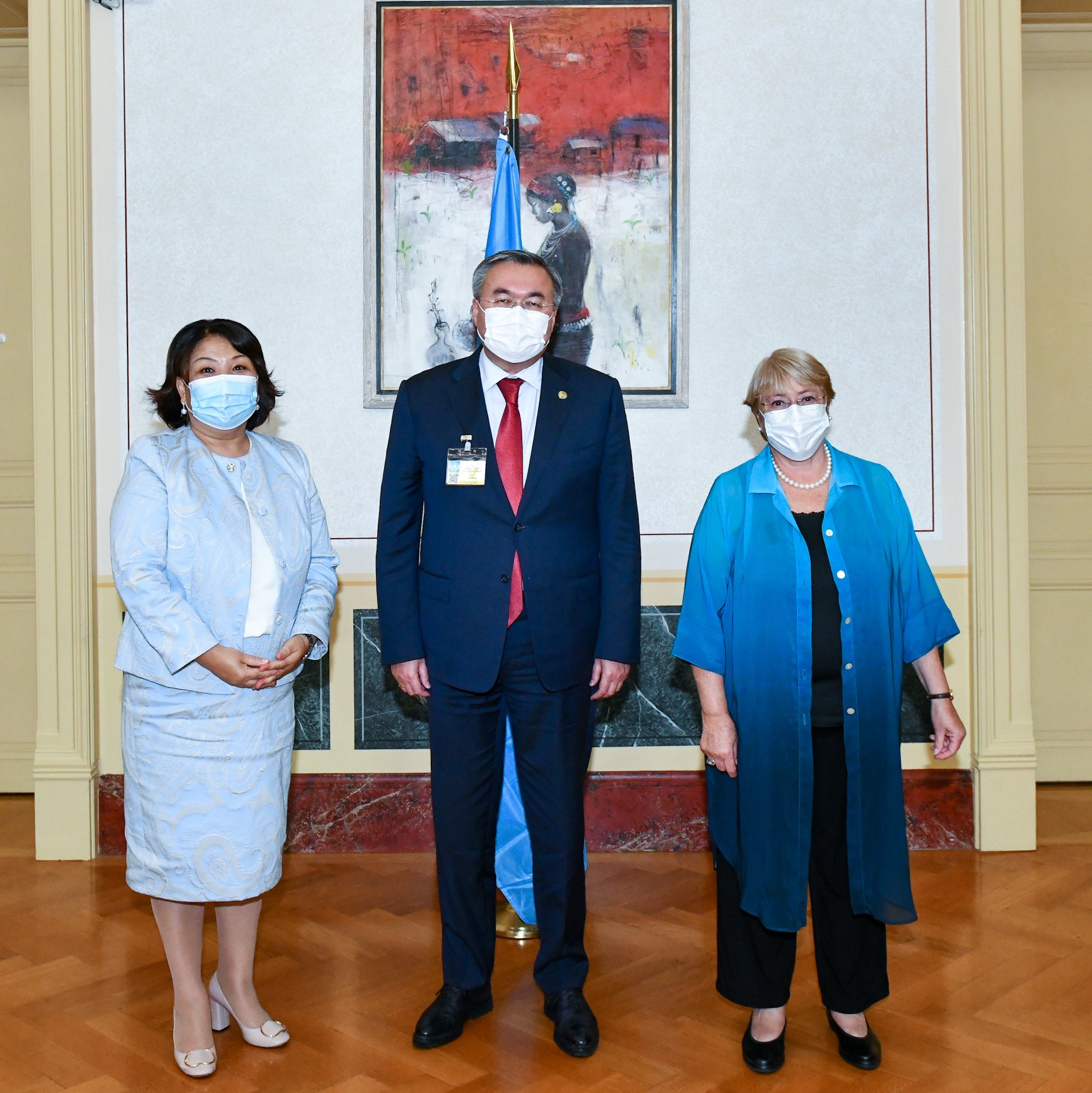 Глава МИД Казахстана встретился с руководителями   международных организаций в Женеве