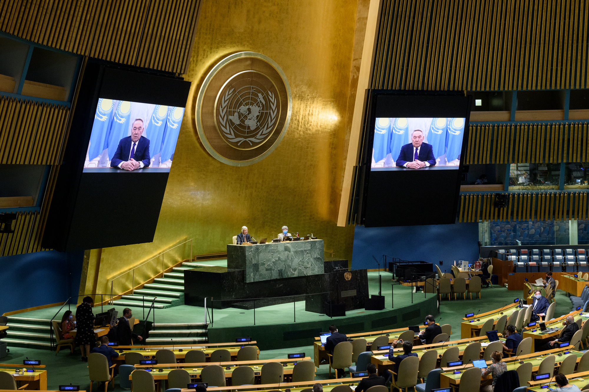 Нурсултан Назарбаев обратился к участникам заседания Генеральной Ассамблеи ООН по случаю Международного дня действий против ядерных испытаний