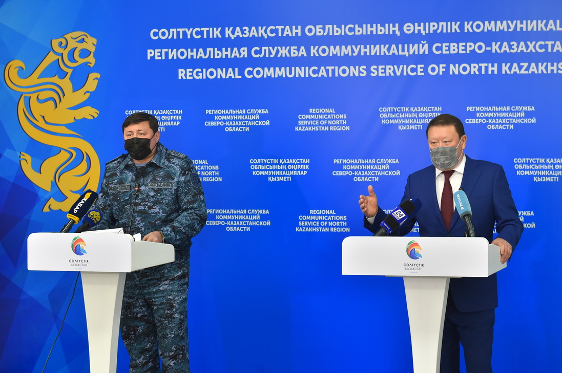СҚО әкімі өңірдегі ахуал бойынша баспасөз-мәслихатын өткізді