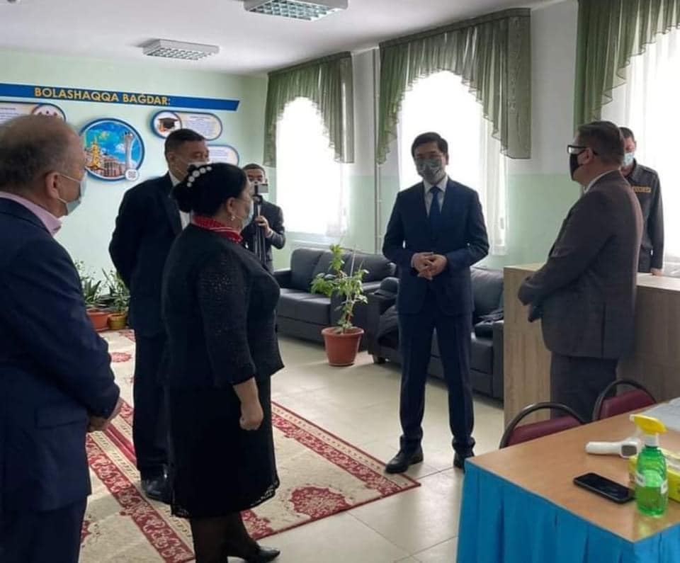Министр образования и науки Асхат Аймагамбетов посетил организации образования Мангыстауской области