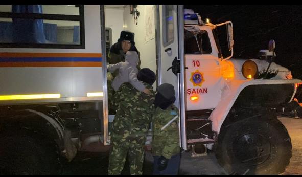 Из снежного плена вызволили 26 человек в Туркестанской области