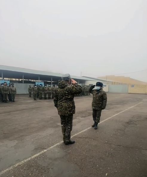 В частности, непосредственно военную безопасность обеспечила Национальная гвардия войсковой части №7552, дислоцированная в Алатауском районе.