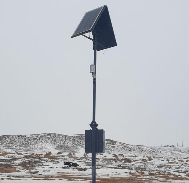 КаздорНИИ установил тепловые датчики на автомобильной дороге Актогай – Балхаш