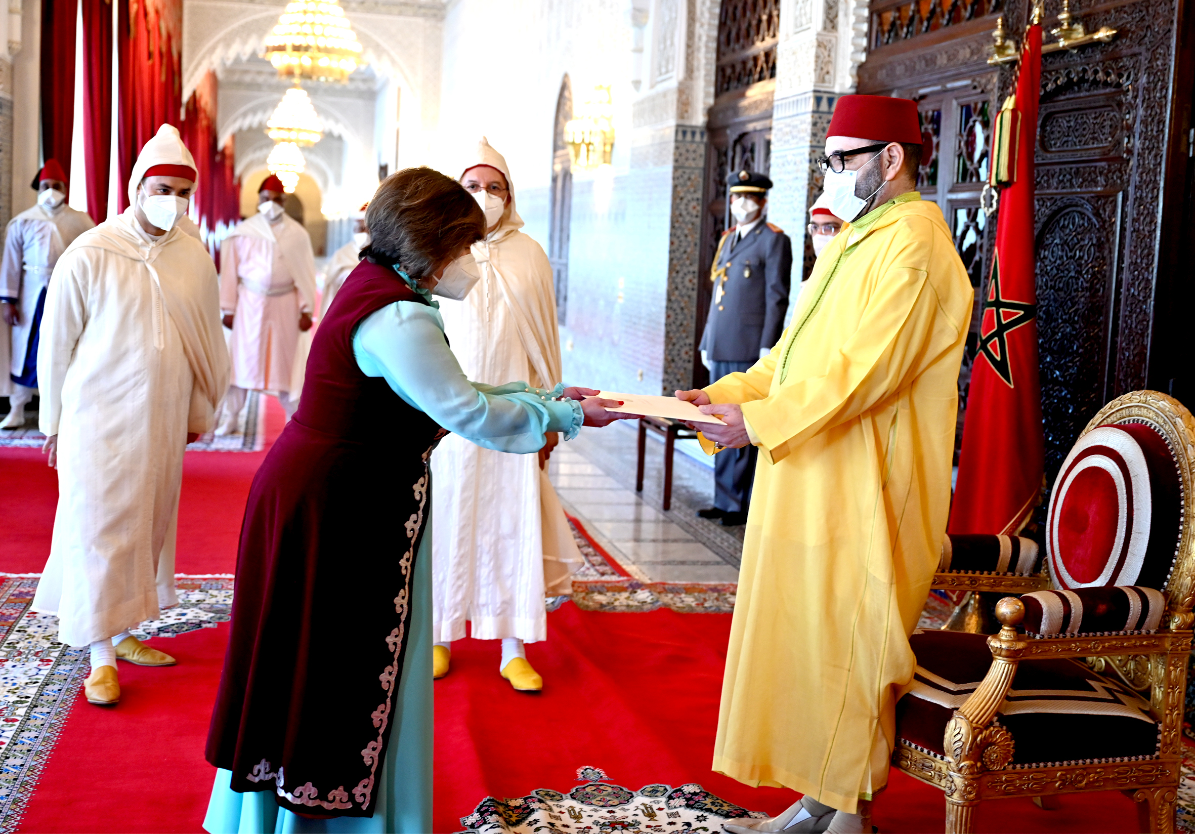 Посол Казахстана Саулекуль Сайлаукызы вручила верительные грамоты Королю Марокко   