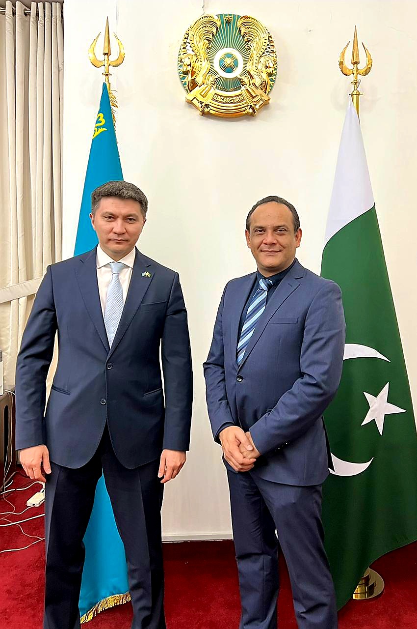 The Ambassador of the Republic of Kazakhstan to the Islamic Republic of Pakistan held a meeting with the President of CCL Pharmaceuticals