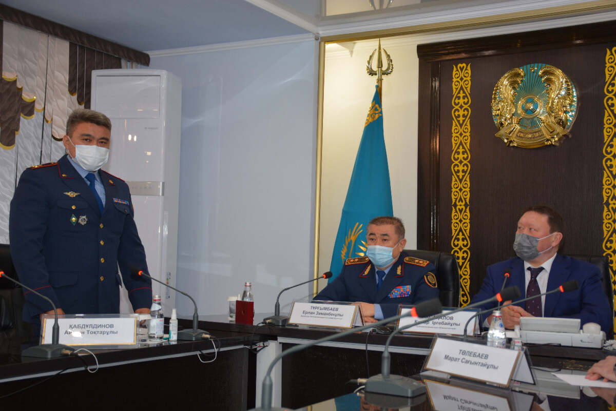 Айдын Кабдулдинов назначен начальником ДП Северо-Казахстанской области