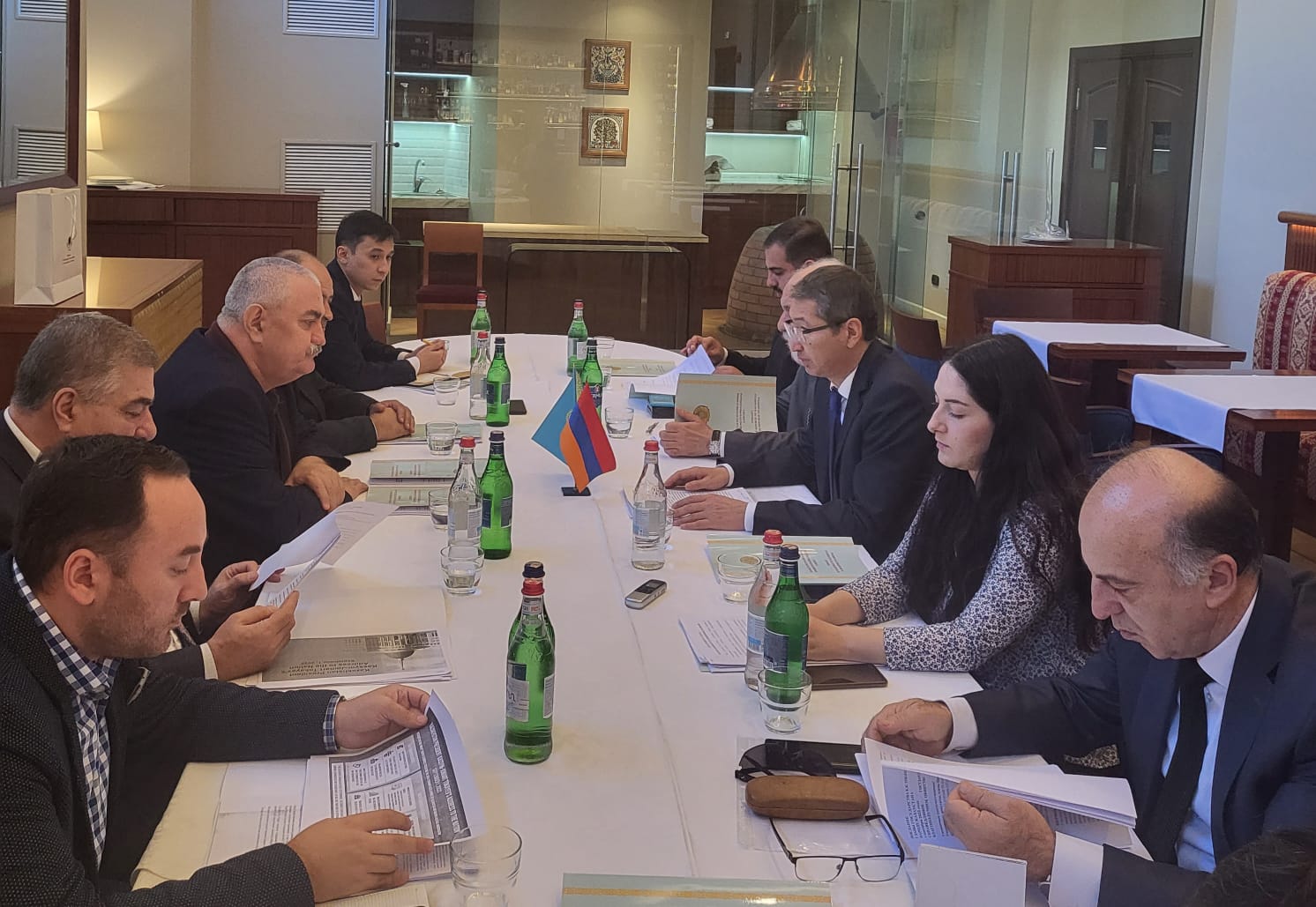 The development of bilateral relations was discussed in Yerevan and supported the political and socio-economic reforms in the Republic of Kazakhstan