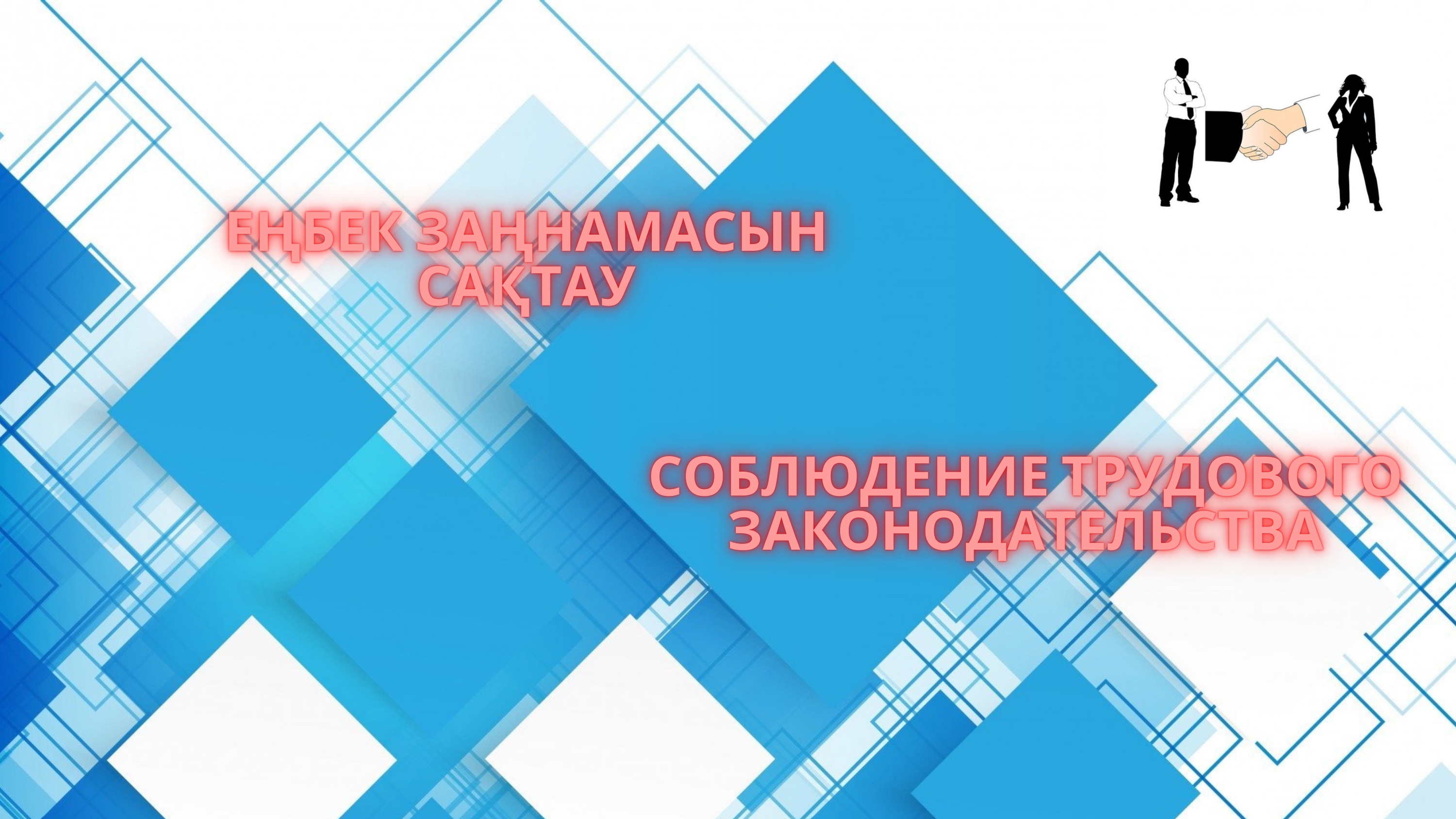 ЕҢБЕК ЗАҢНАМАСЫН САҚТАУ