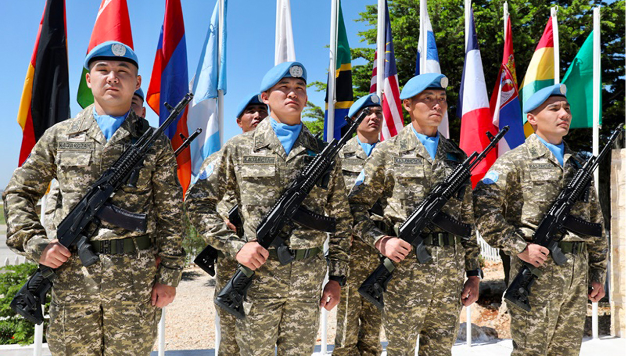 Ротация военнослужащих ВС РК в миротворческой миссии ООН в Ливане
