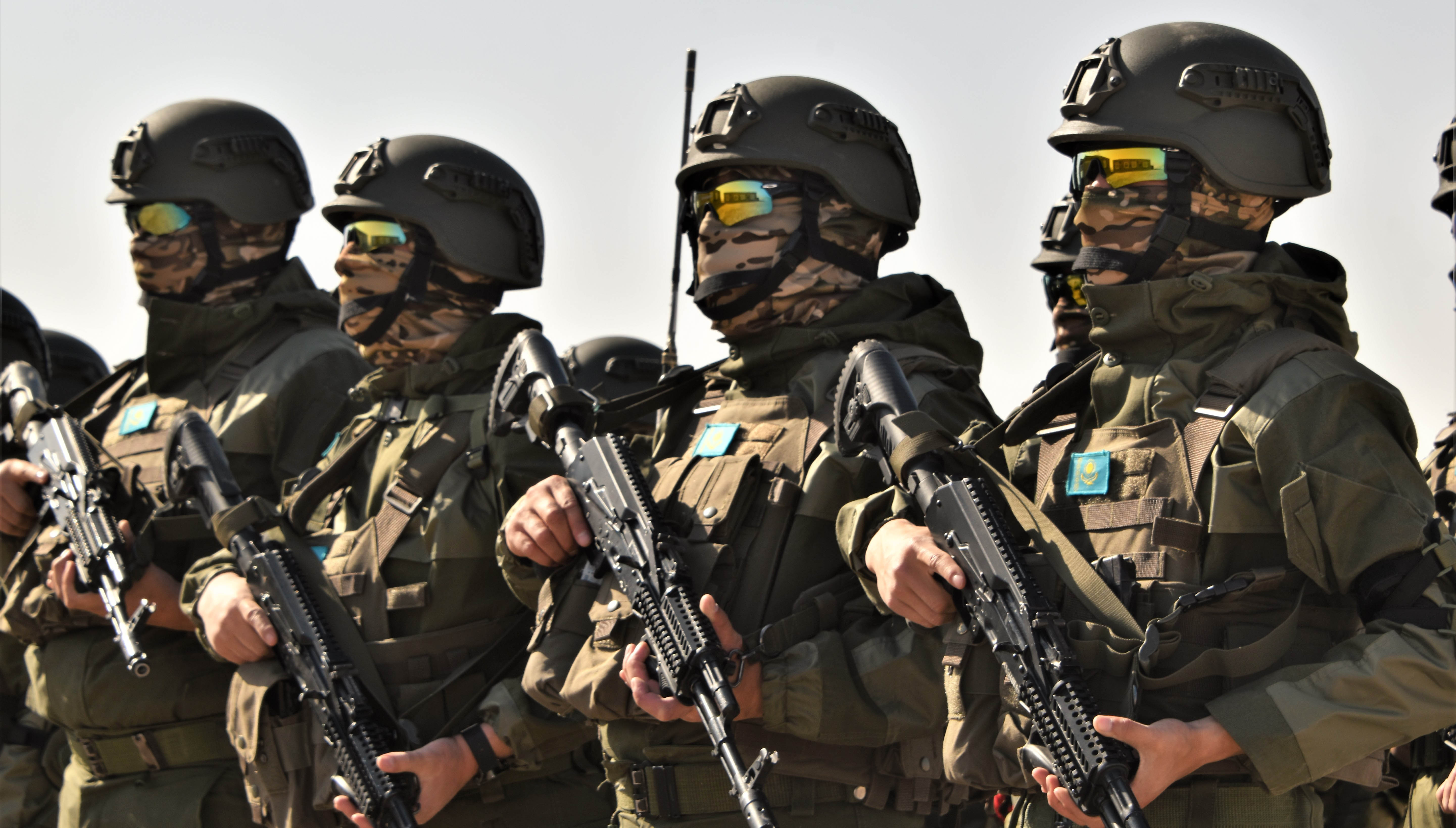 Казахстанские военнослужащие участвуют в учениях ОДКБ «Рубеж-2022»