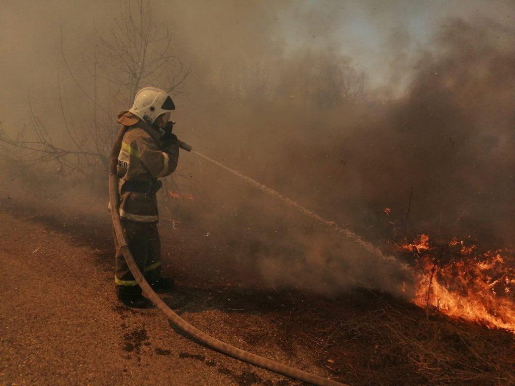В Восточном Казахстане сохраняется пожарная опасность