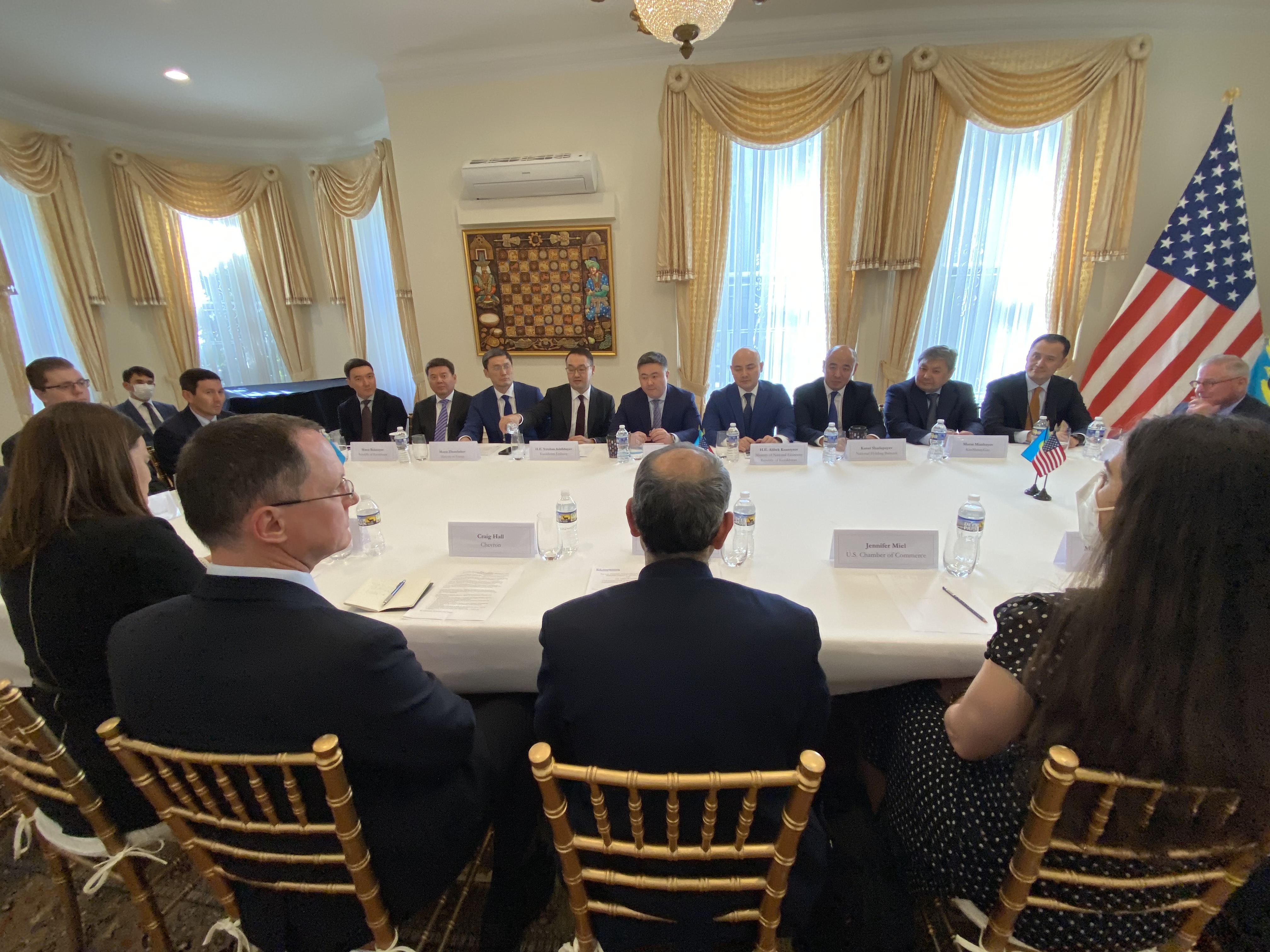 The Kazakh Delegation Visit to Washington, D.C.