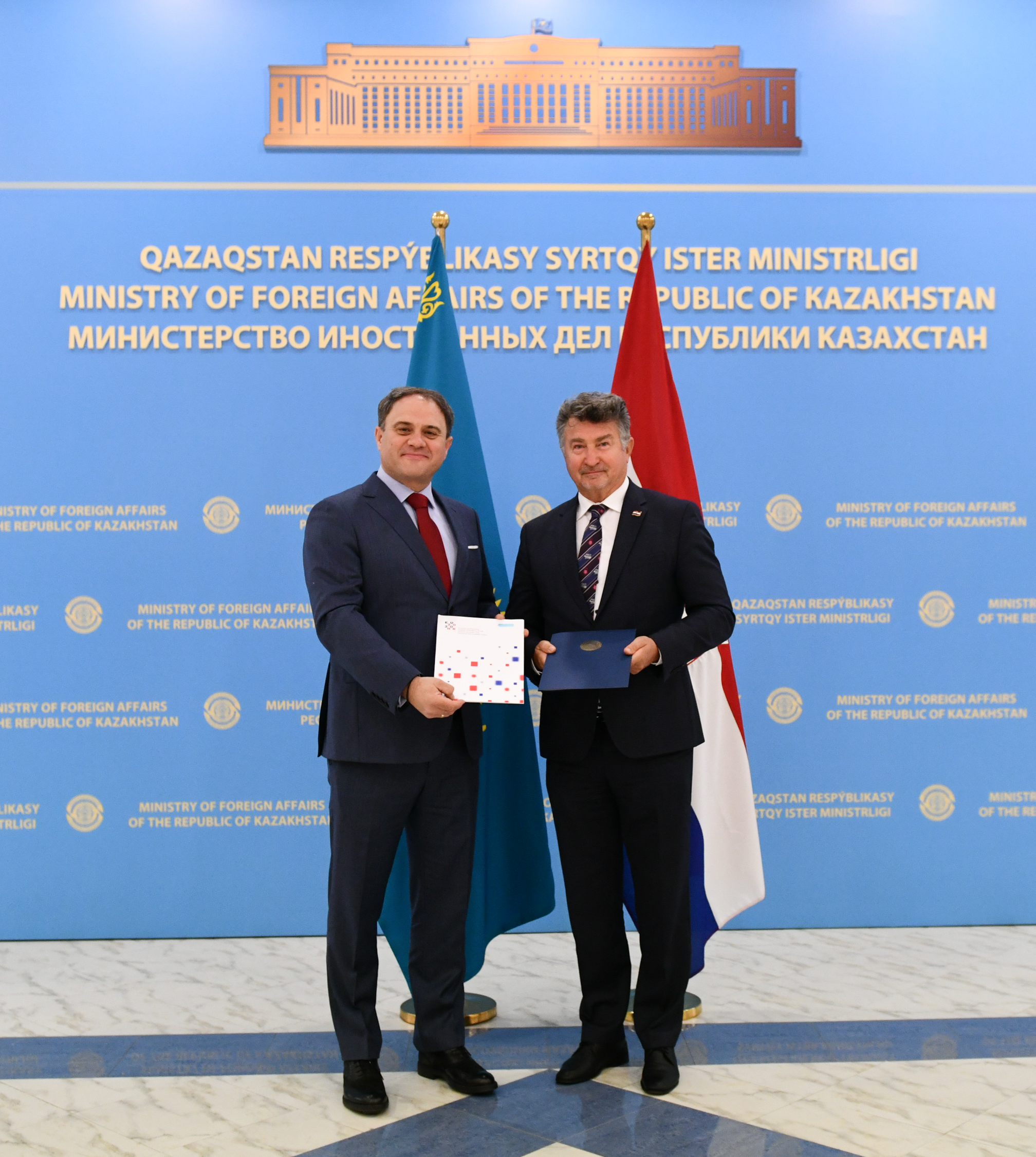 30 лет дипломатическим отношениям между Казахстаном и Хорватией