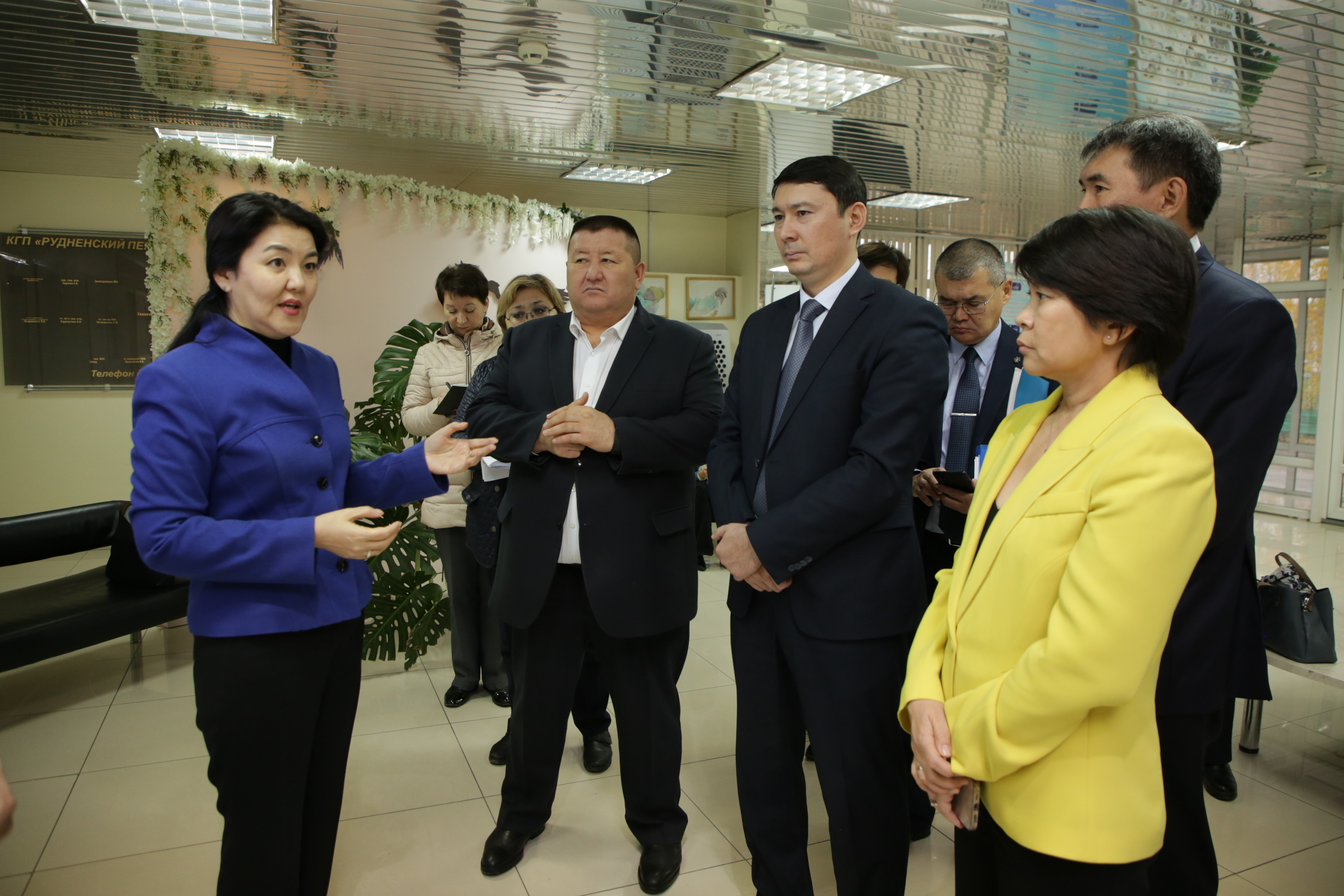 А.ГИНИЯТ ПОСЕТИЛА РЯД МЕДИЦИНСКИХ ОБЪЕКТОВ В  КОСТАНАЙСКОЙ ОБЛАСТИ