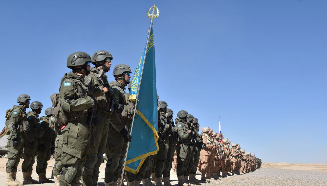 На учении «Рубеж-2022» казахстанские десантники выполнили специальные задачи