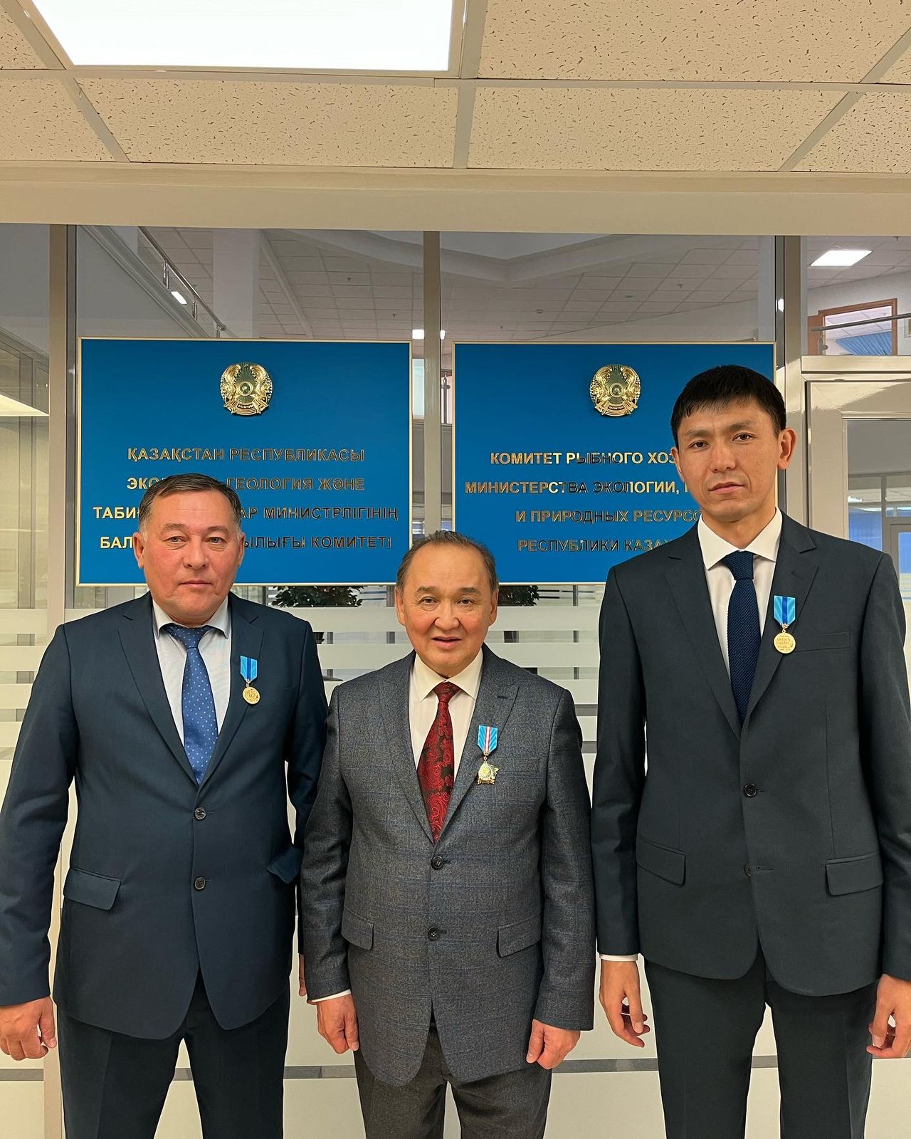ҰЛТТЫҚ МЕРЕКЕ ҚАРСАҢЫНДА «ҚҰРМЕТ» ОРДЕНІ ЖӘНЕ «ЕРЕН ЕҢБЕГІ ҮШІН» МЕДАЛІ ТАБЫСТАЛДЫ