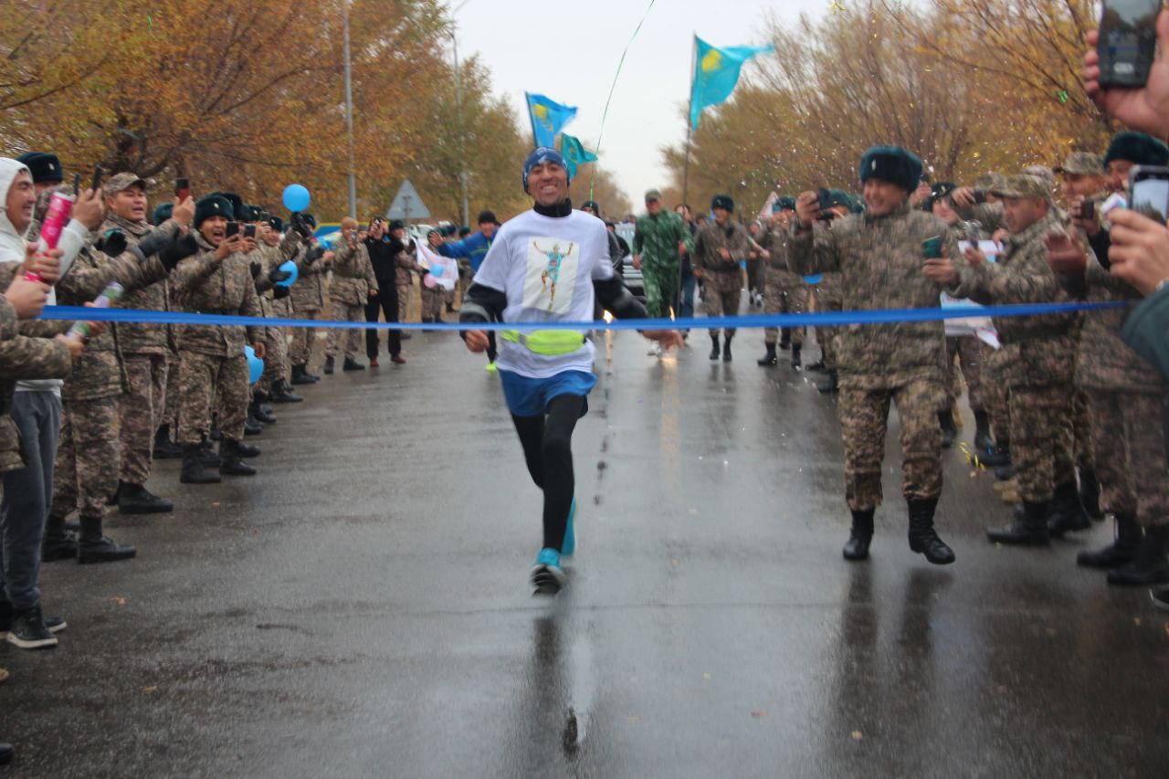 Достижение военнослужащего занесено в Книгу рекордов Казахстана