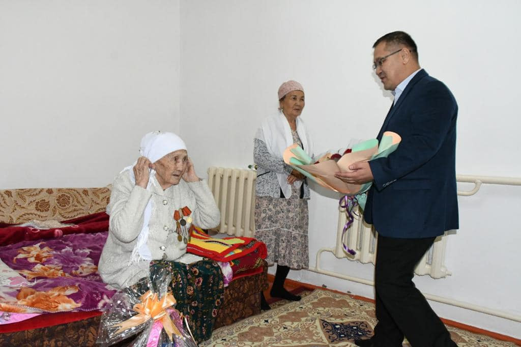 Жалағашта ардагерлерге құрмет көрсетілді