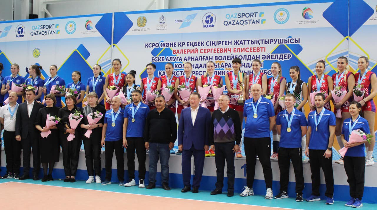ВК «Куаныш» — серебряный призер Кубка РК
