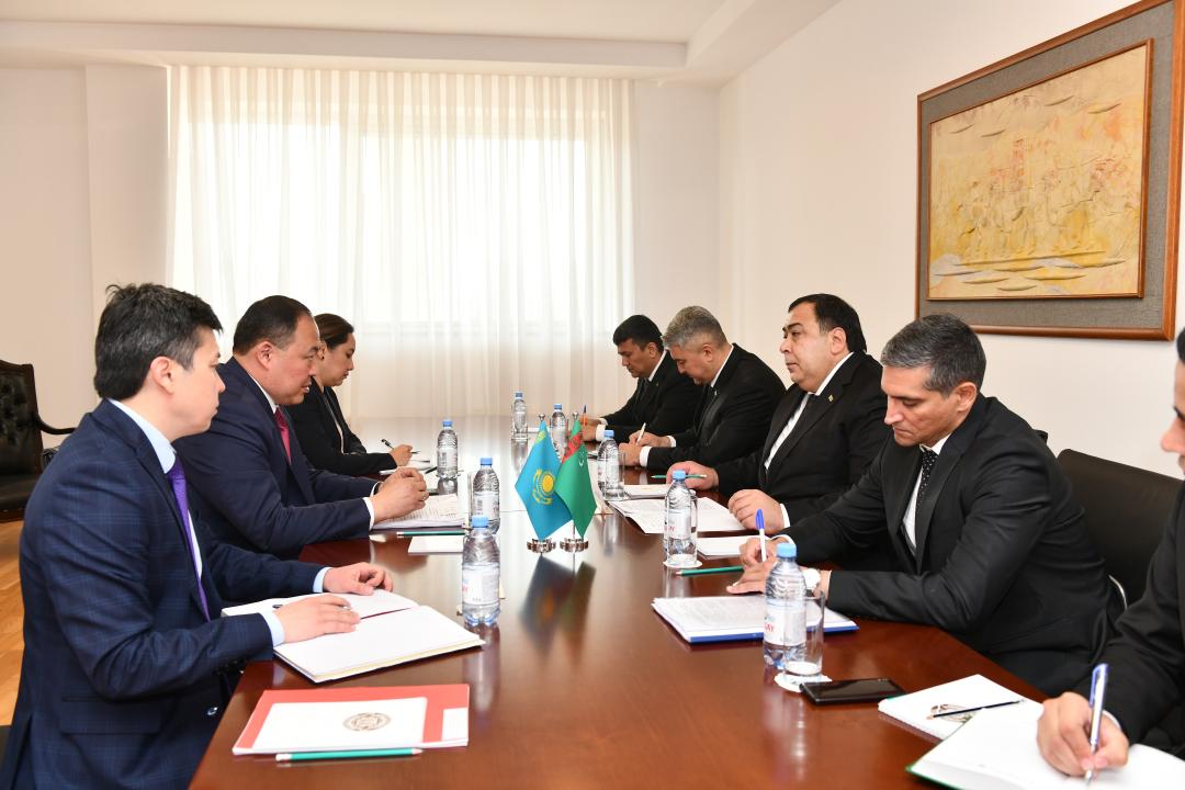 On the meeting of the Deputy Ministers of Foreign Affairs of Kazakhstan and Turkmenistan