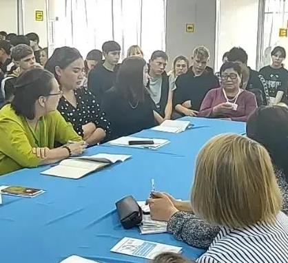 On October 7, 2022, a round table on the development of youth entrepreneurship was held in the village of Denisovka as part of the implementation of the Message of the President of the Republic of Kazakhstan "Concessional lending opens up new opportunities for business development among young people".