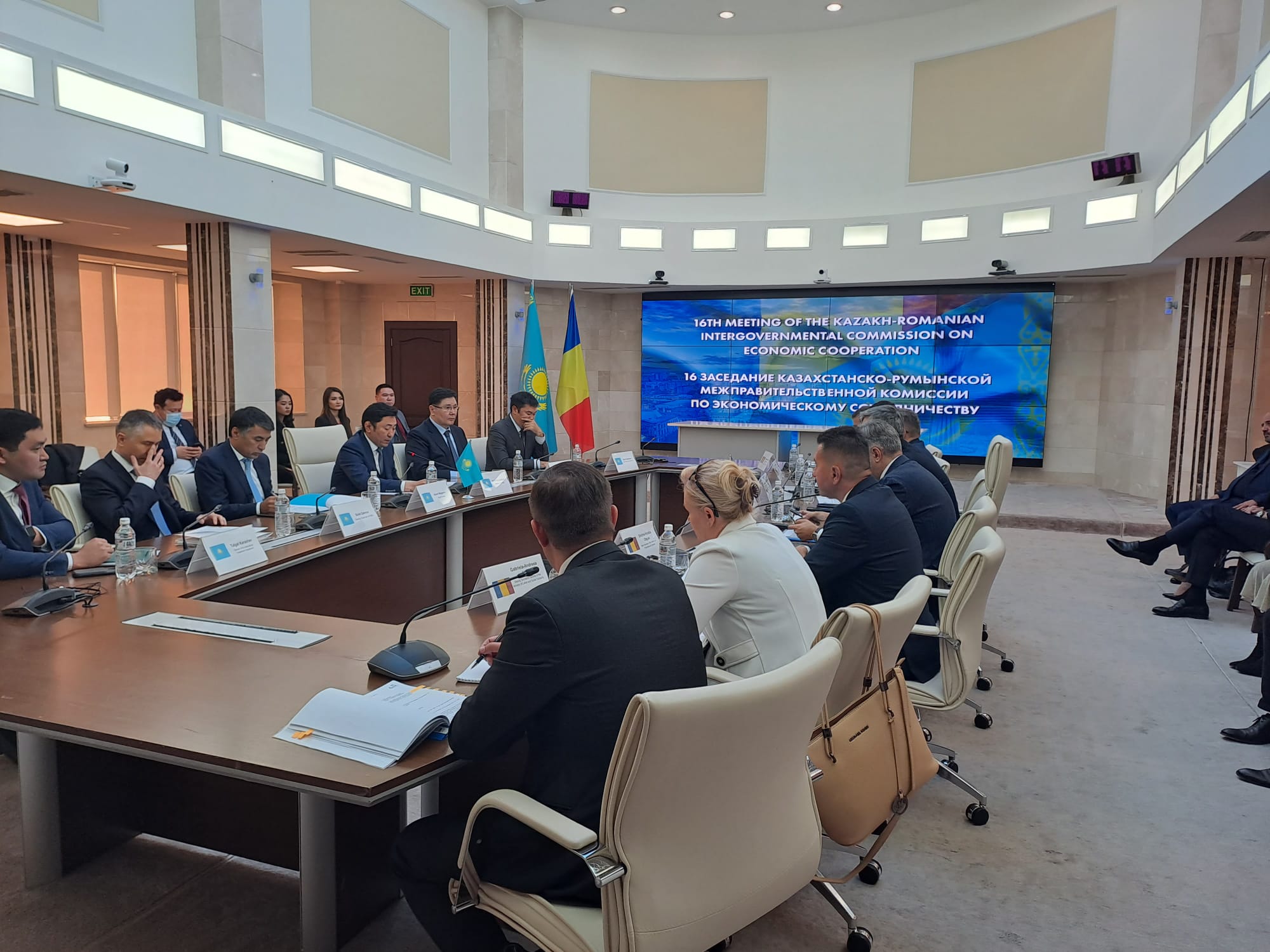 Bringing trade and economic partnership to a new level is the key goal of the Kazakh-Romanian IGC
