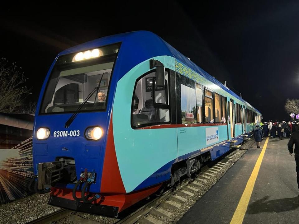 “Конаев-Алматы”: стартовал первый рейс поезда по данному маршруту
