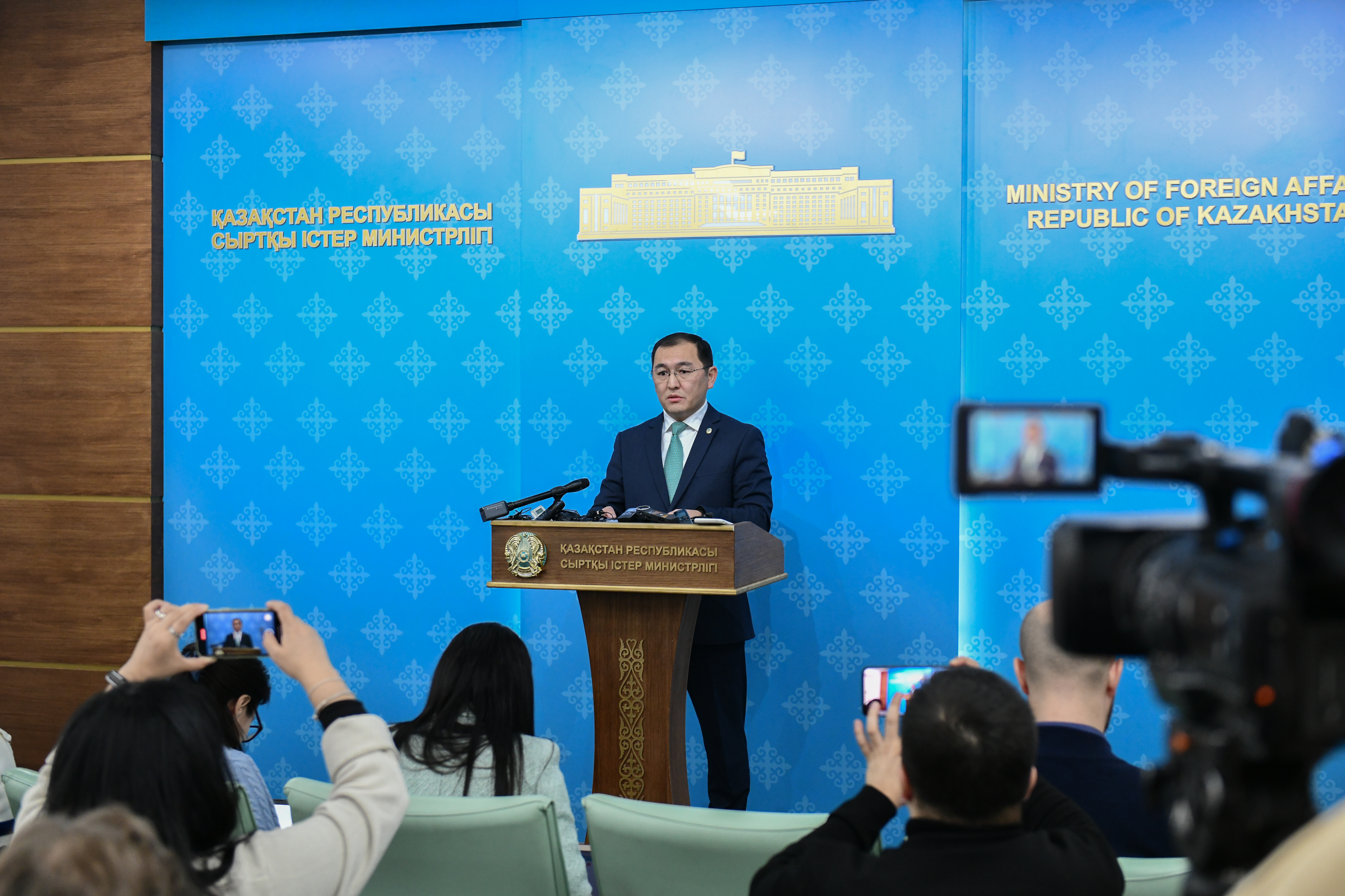 Брифинг официального представителя МИД Казахстана А.С. Смадиярова, Астана, 14 ноября 2022 года