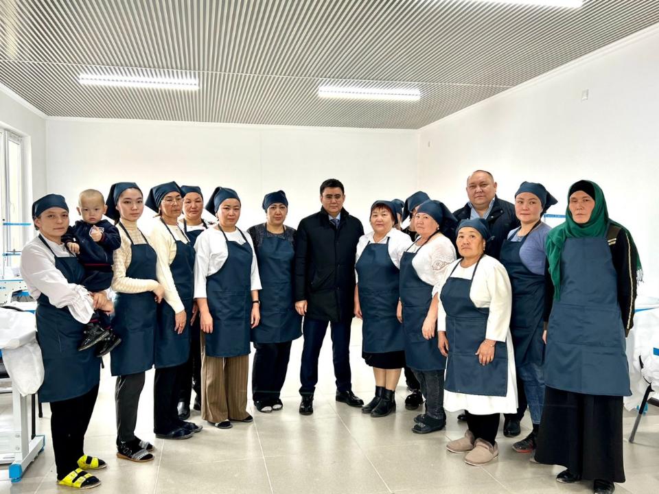 Швейный цех, открытие
