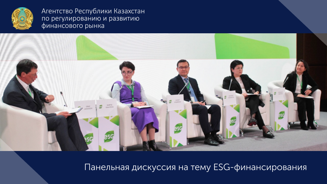 Панельная дискуссия на тему ESG-финансирования