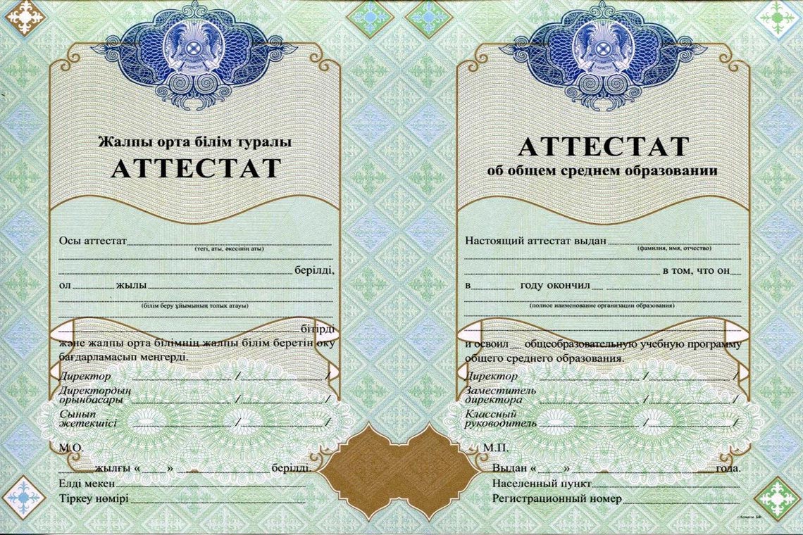 Диплом 9 класса как выглядит