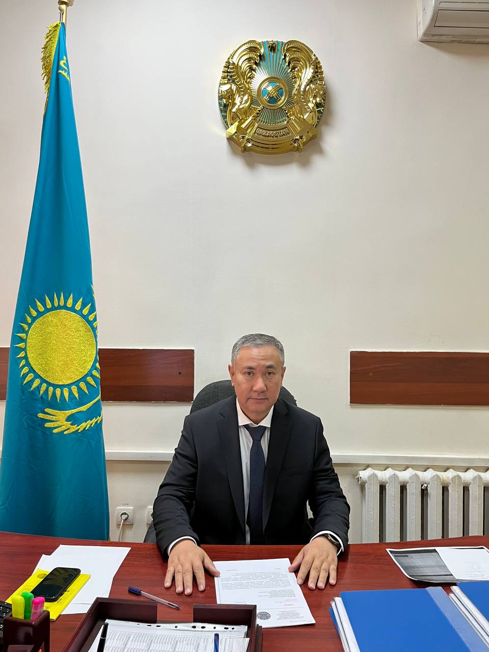 Қазақстан Республикасының Денсаулық сақтау министрлігі Медициналық және фармацевтикалық бақылау комитетінің Алматы қаласы бойынша департаментінің жаңа басшысы тағайындалды