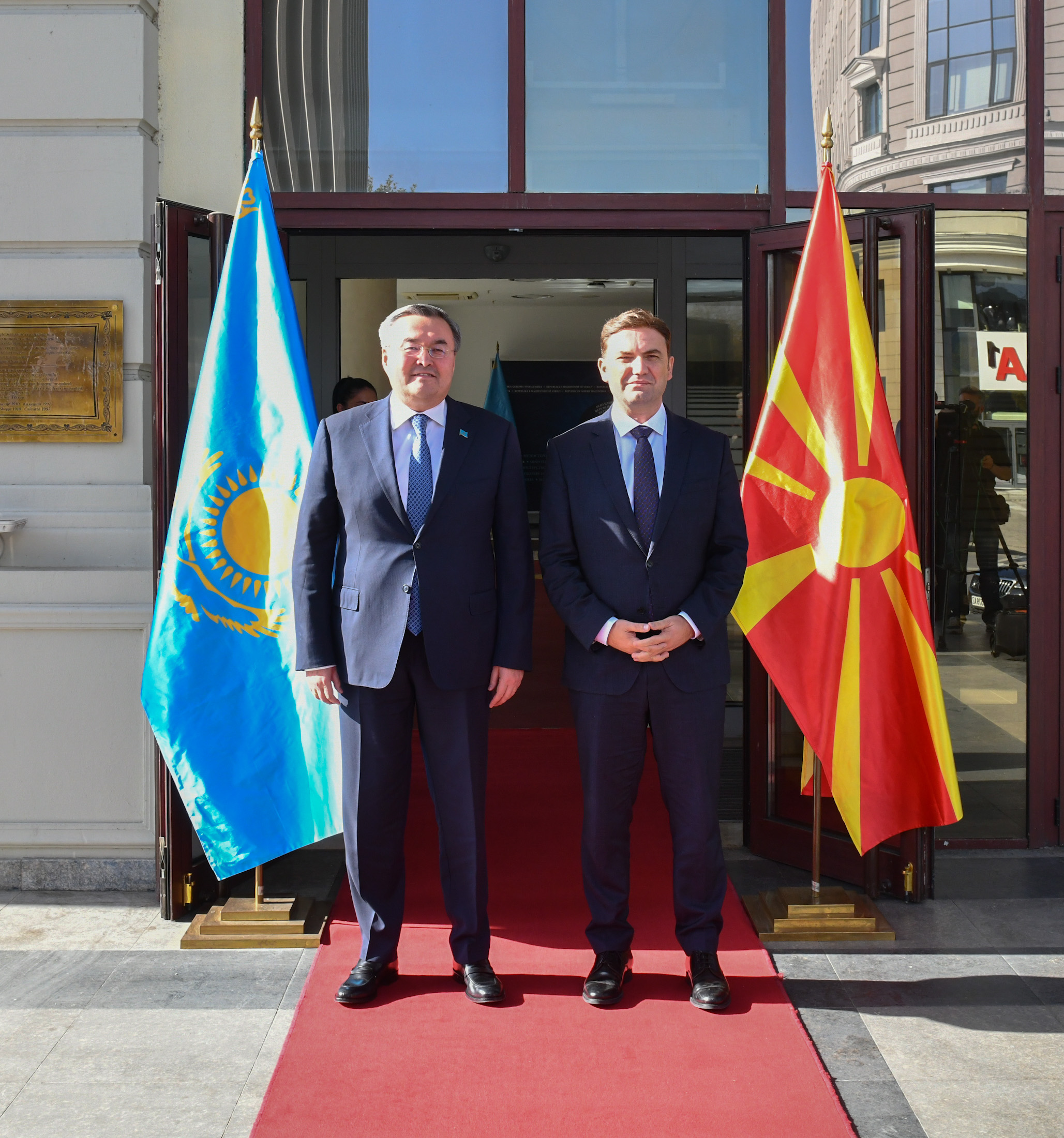 Глава МИД Казахстана совершил первый в истории двусторонних взаимоотношений визит в Северную Македонию