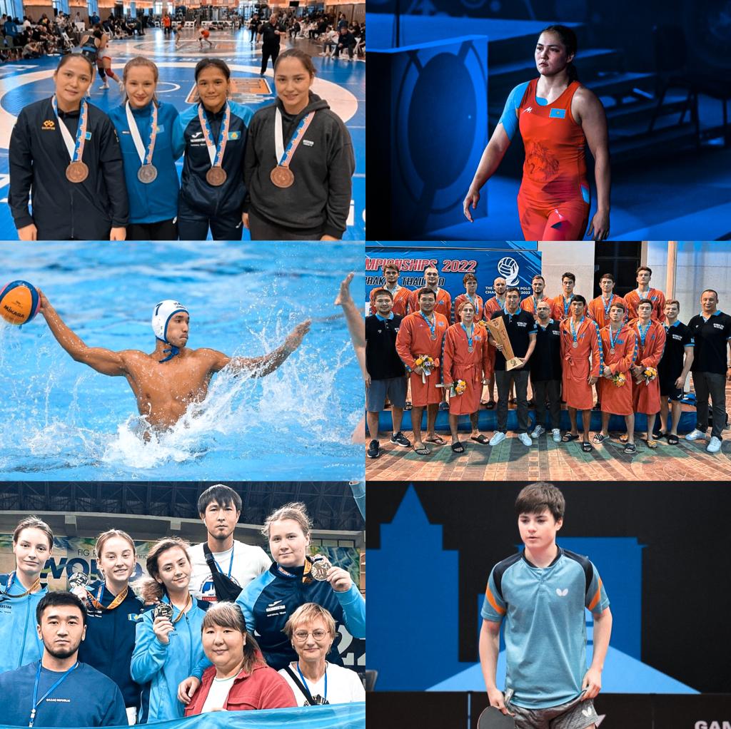 Главные победы казахстанских спортсменов за минувшую неделю