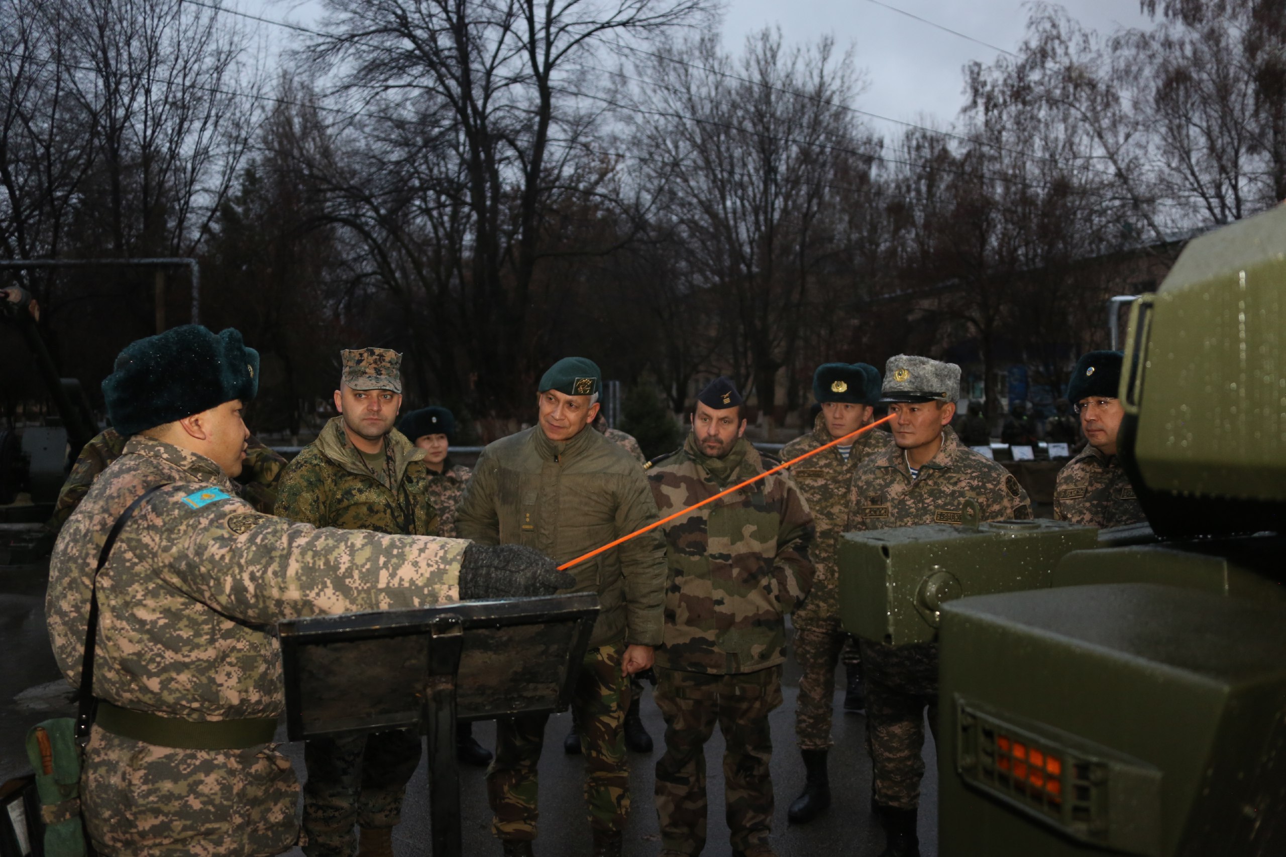 Комиссия ОБСЕ проверила воинские части Десантно-штурмовых войск