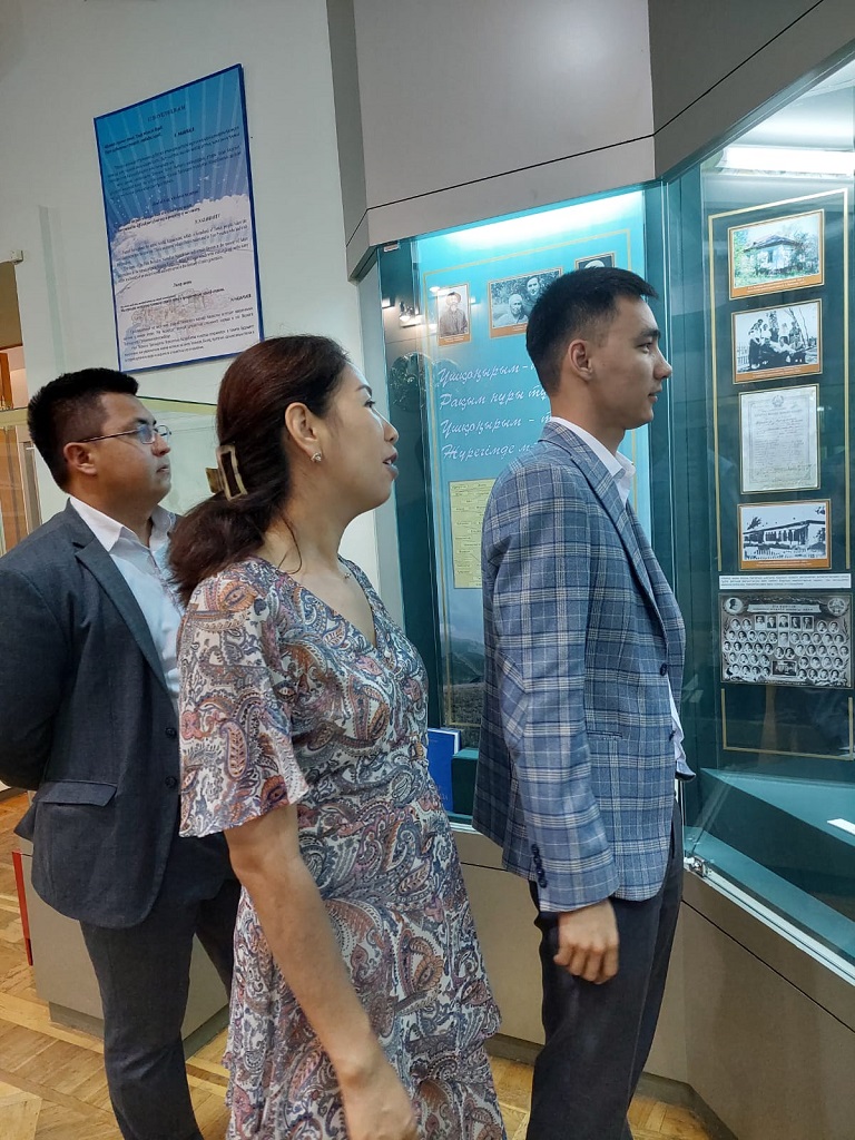 Employees of the institution visited the West Kazakhstan Regional Museum of History and Local Lore