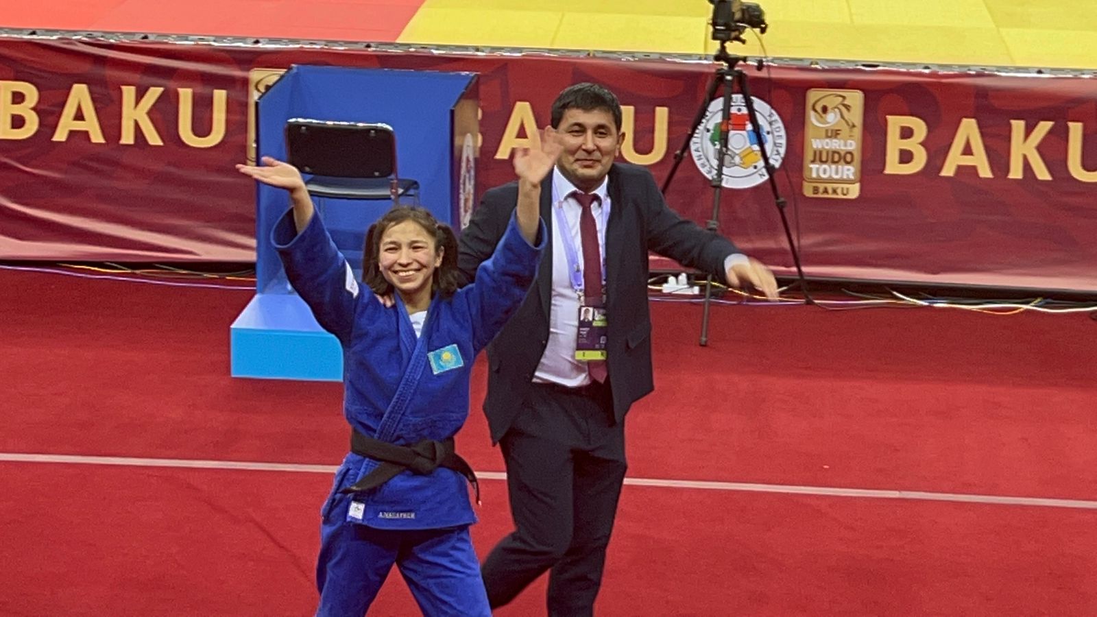 Акмарал Науатбек стала чемпионкой мира по пара дзюдо