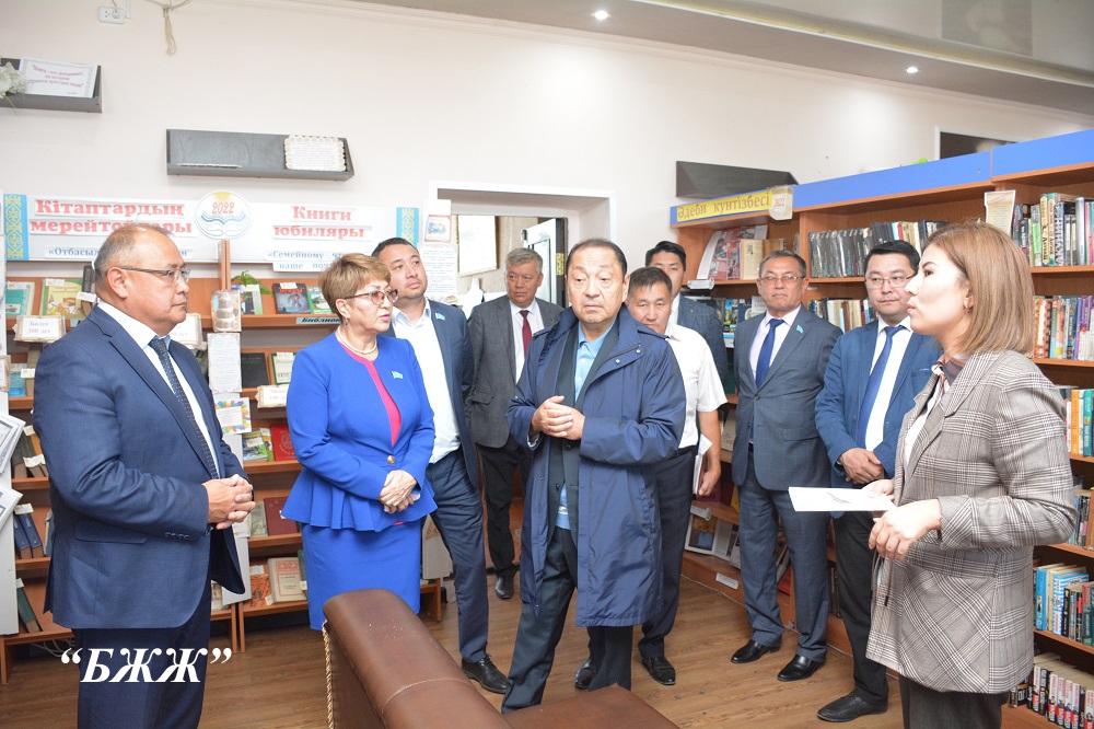 Рабочий визит секретаря областного маслихата