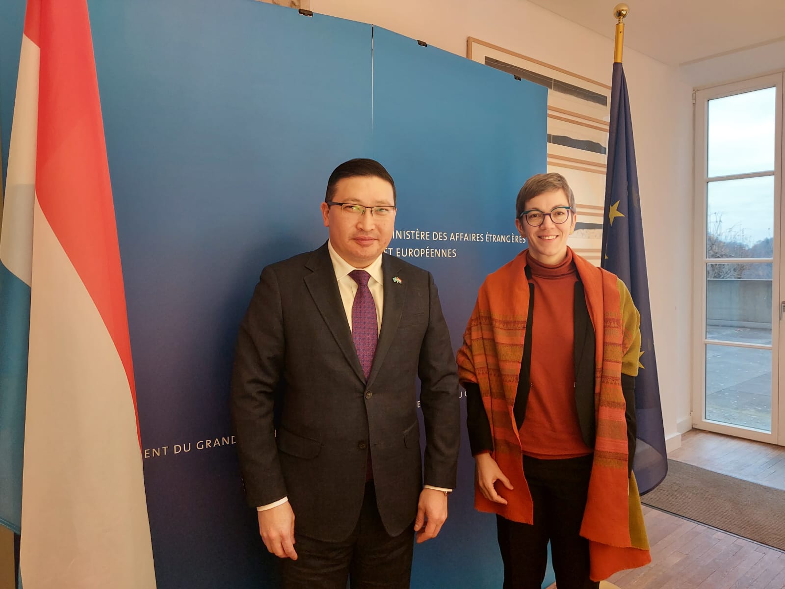 Ambassador of Kazakhstan Discusses Bilateral Relations with Partners in Luxembourg