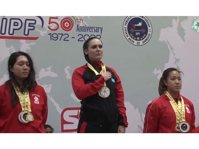 Столичный врач стала чемпионкой Азии по пауэрлифтингу