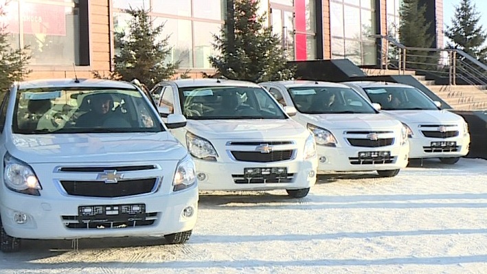 Ключи от новых автомобилей вручили санитарной службе Карагандинской области
