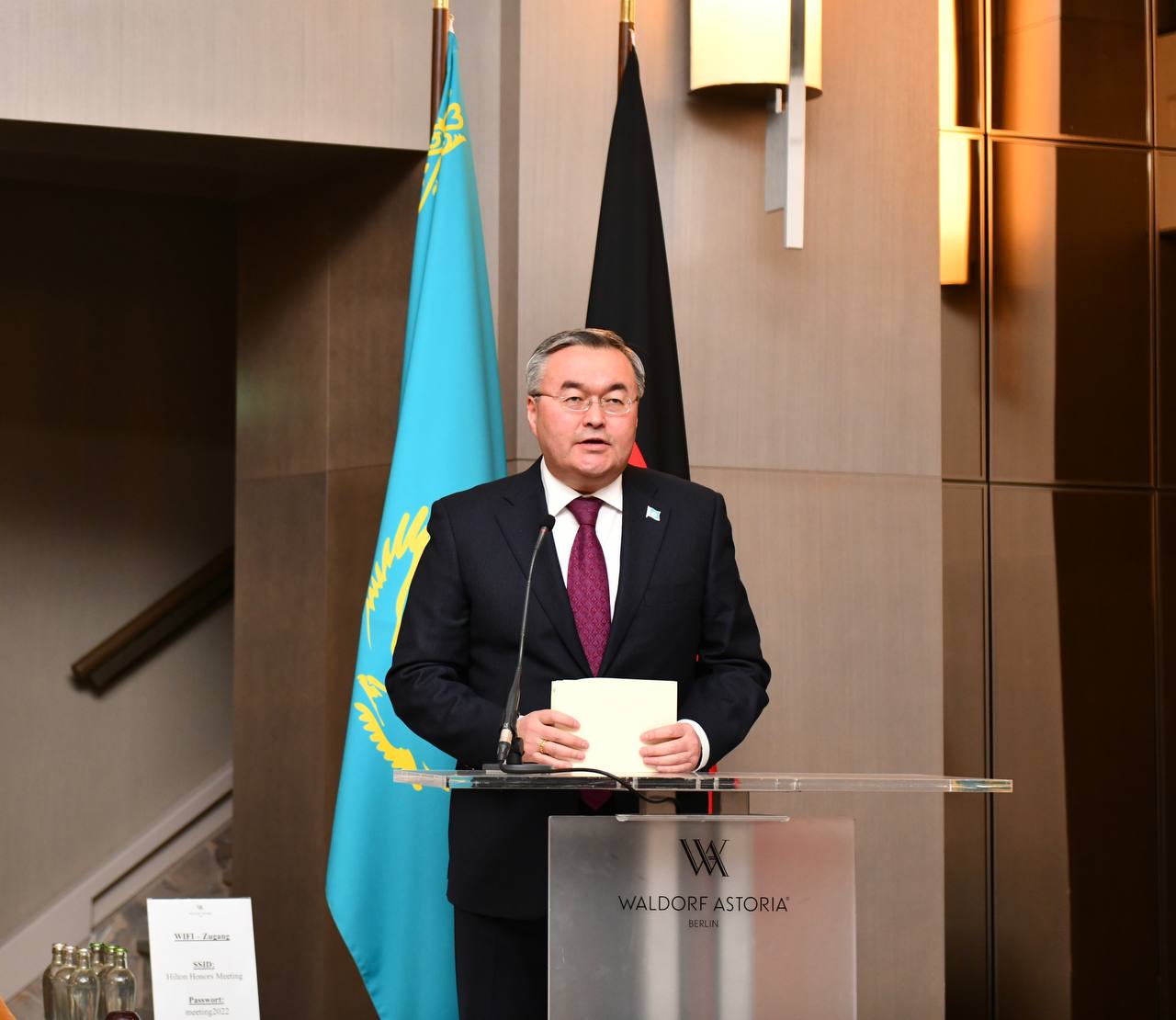 Глава МИД Казахстана принял участие в 36-м заседании Берлинского Евразийского Клуба