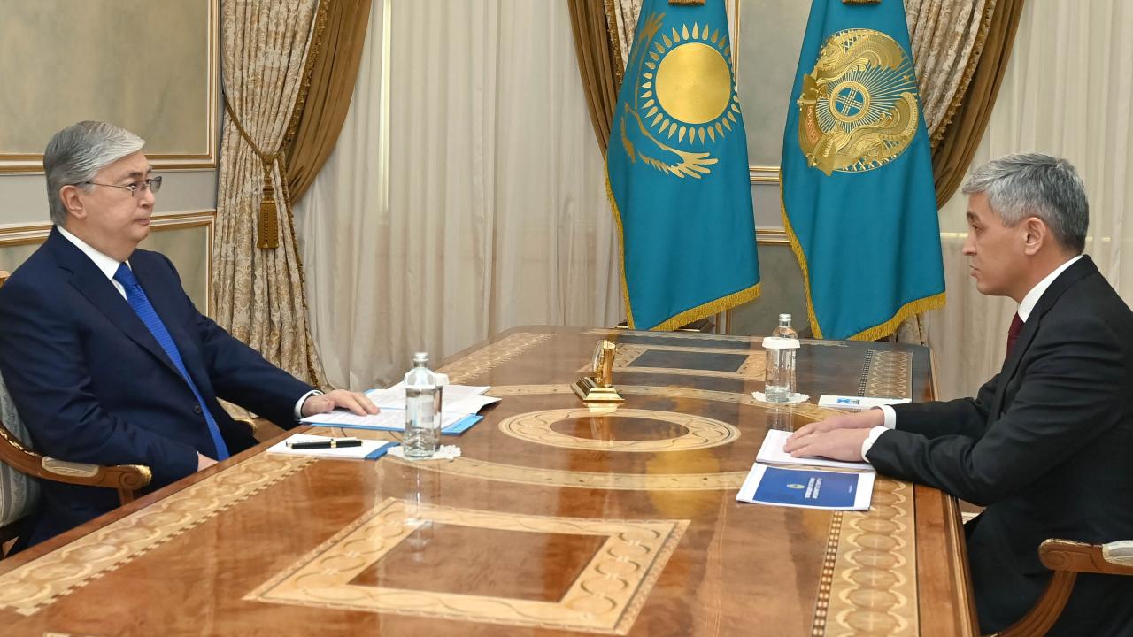 Мемлекет басшысы Қарағанды облысының әкімін қабылдады