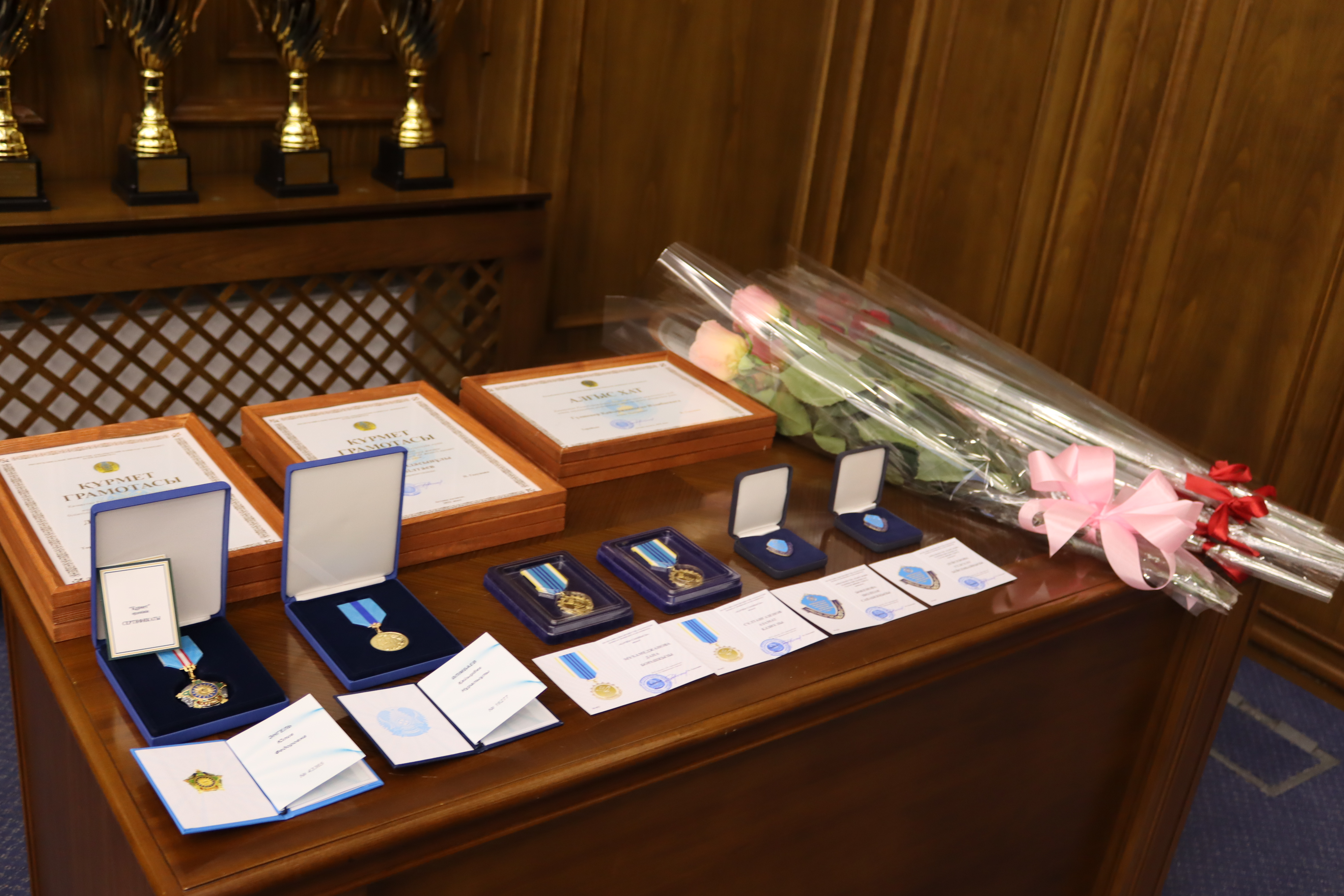 В Высшей аудиторской палате состоялась церемония награждения по случаю Дня Независимости Республики Казахстан