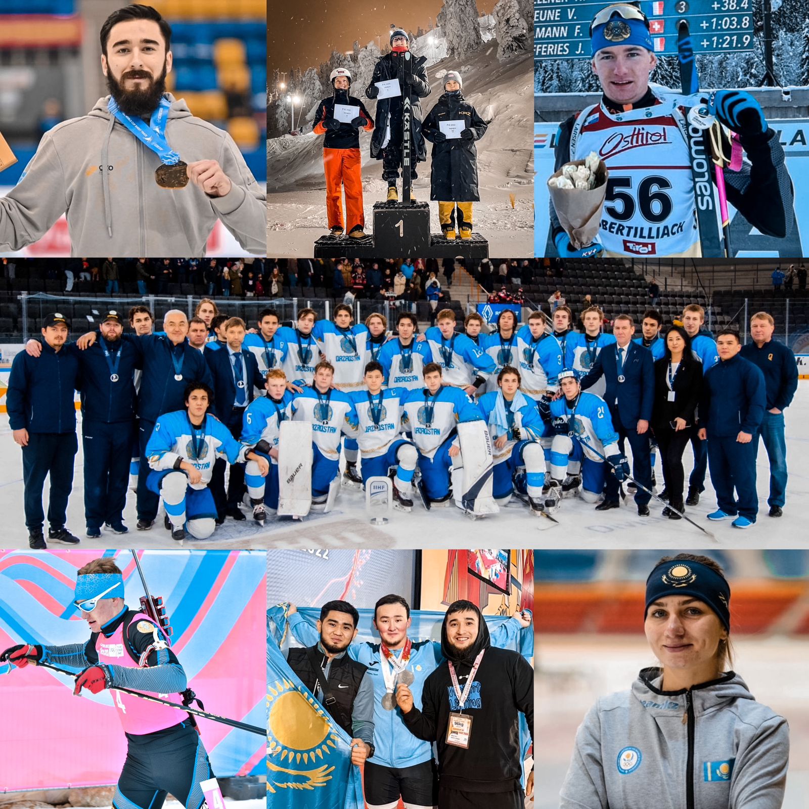 Главные победы казахстанских спортсменов за минувшую неделю