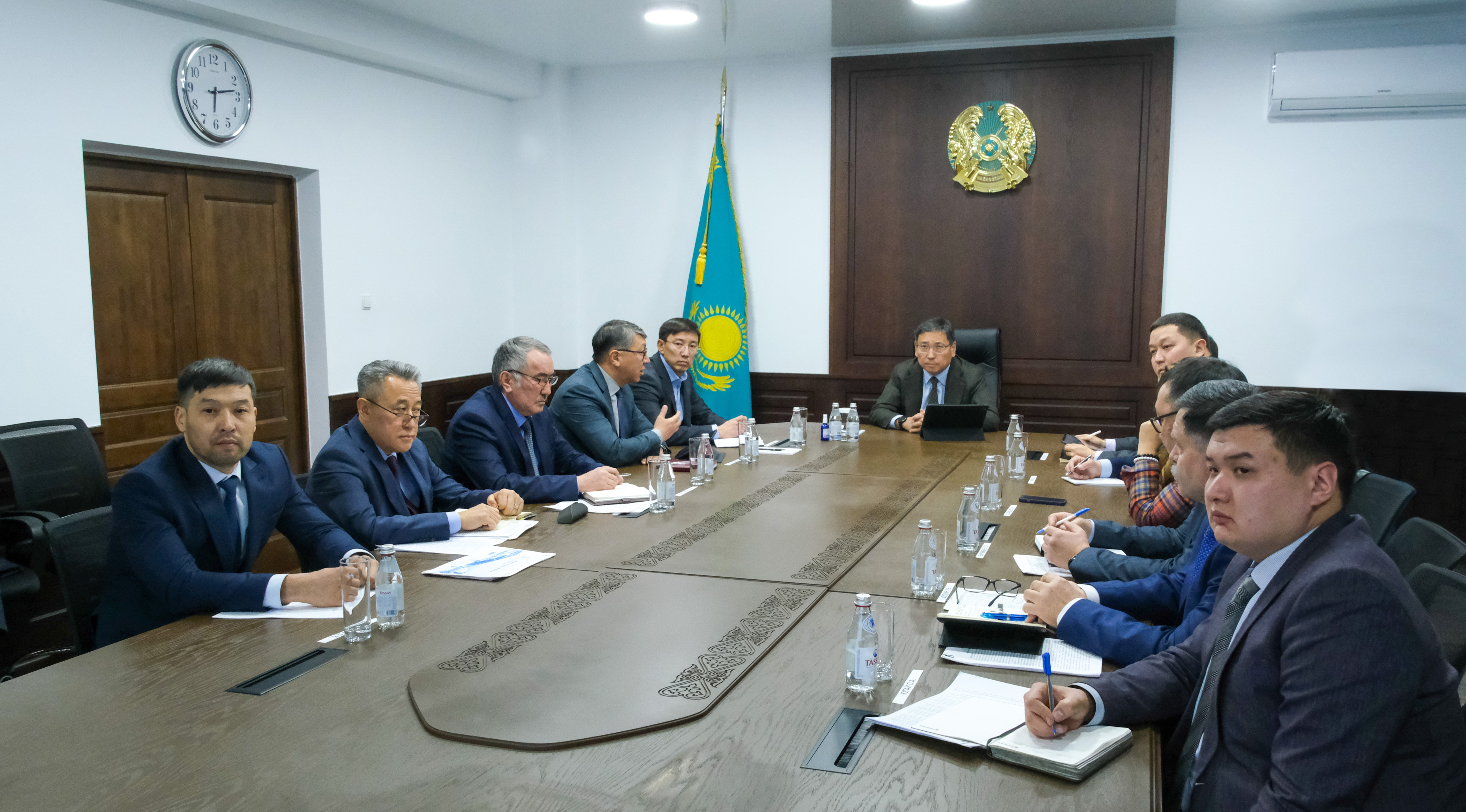 Аким города ознакомился с планом развития государственного коммунального предприятия «Алматы Су»