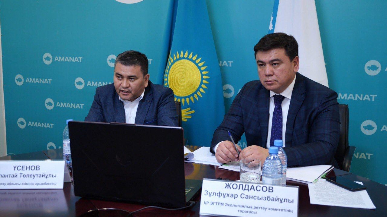 Халықпен кездесуде Ұлытау облысының экологиясы мәселелері талқыланды