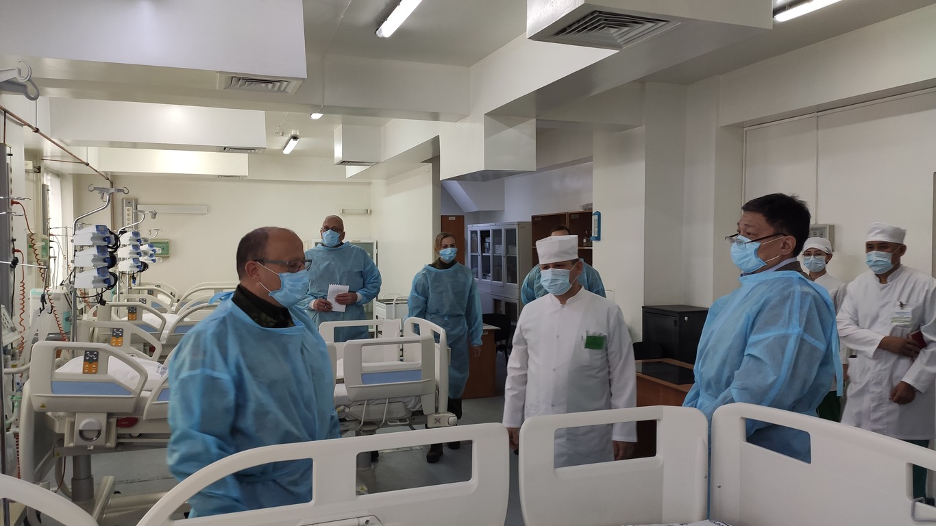 Военные медицинские учреждения в Алматы посетили коллеги из Бундесвера