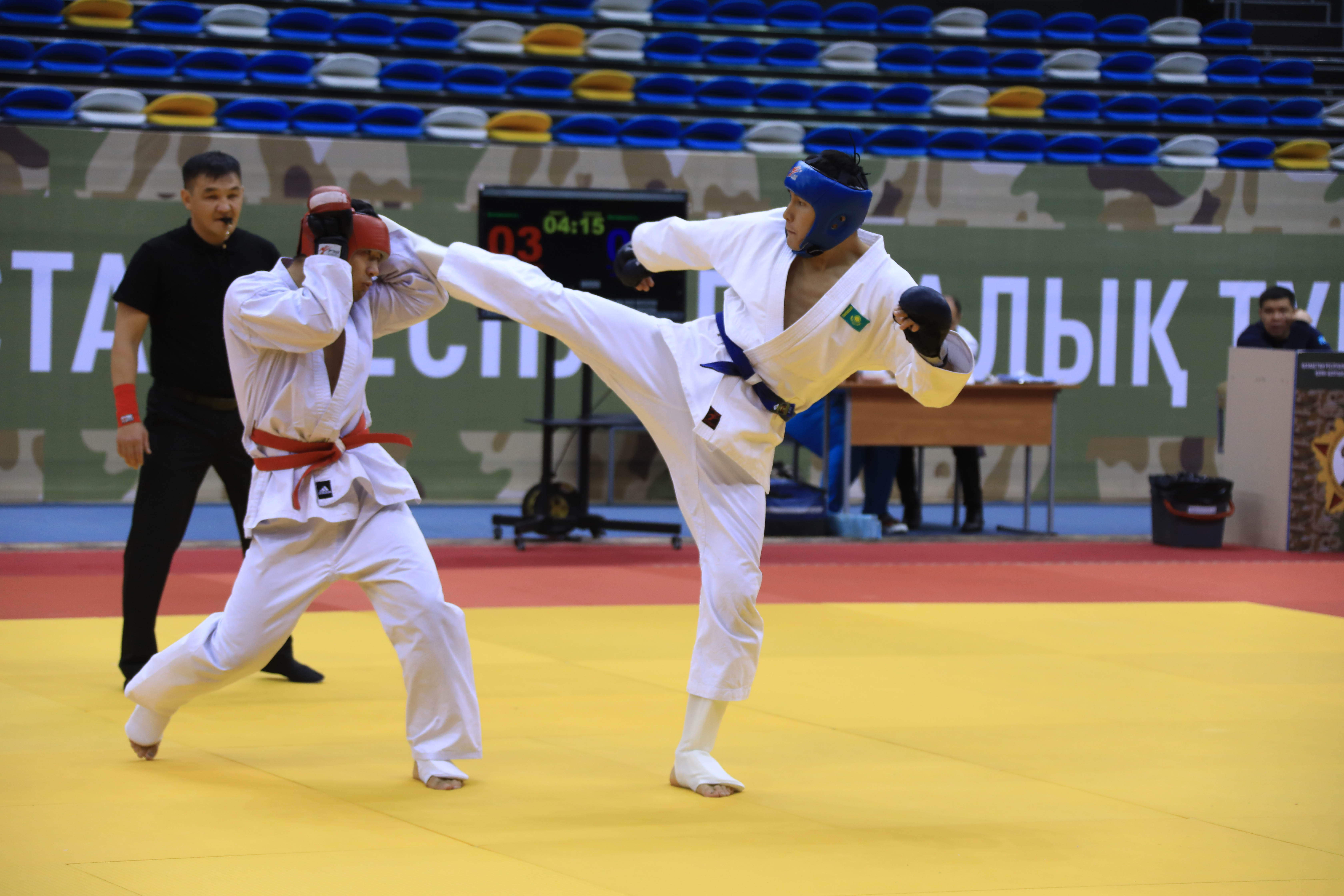 The hand-to-hand combat tournament for the Cup of the Minister of Defense has started in Astana