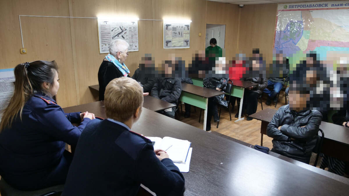 Психолог встретилась с семейными дебоширами в Петропавловске